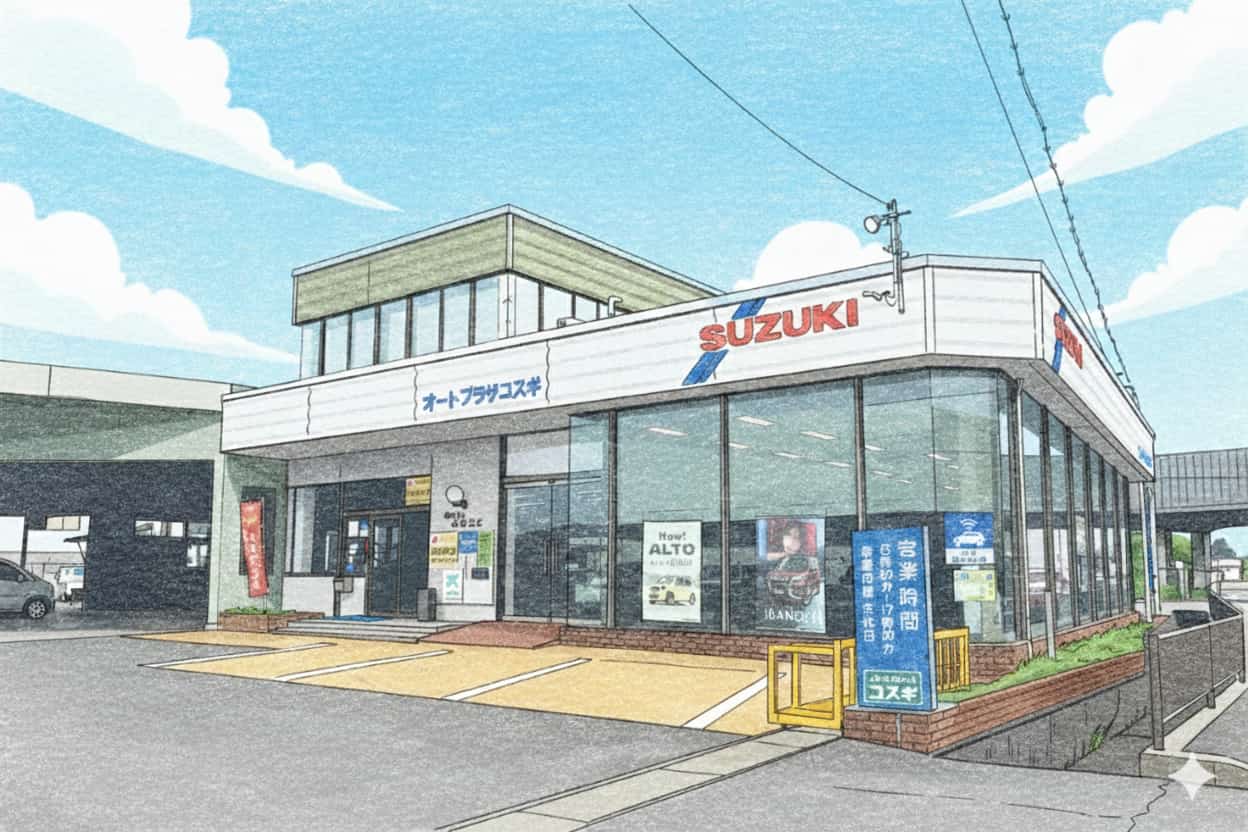 株式会社小杉自工の外観イラスト